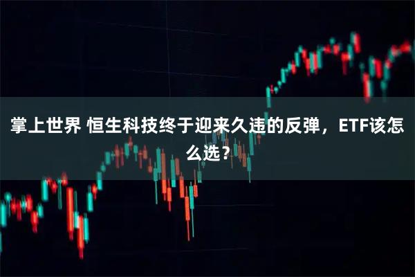 掌上世界 恒生科技终于迎来久违的反弹，ETF该怎么选？