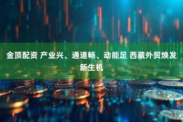 金顶配资 产业兴、通道畅、动能足 西藏外贸焕发新生机